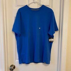 Eddie Bauer Men’s Legend Short-Sleeve Classic T-Shirt Brilliant Blue Large